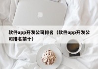 軟件app開(kāi)發(fā)公司排名（軟件app開(kāi)發(fā)公司排名前十）