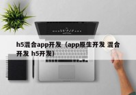 h5混合app開發(fā)（app原生開發(fā) 混合開發(fā) h5開發(fā)）