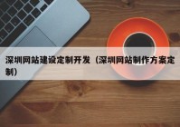 深圳網(wǎng)站建設(shè)定制開發(fā)（深圳網(wǎng)站制作方案定制）