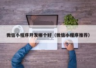 微信小程序開發(fā)哪個好（微信小程序推薦）